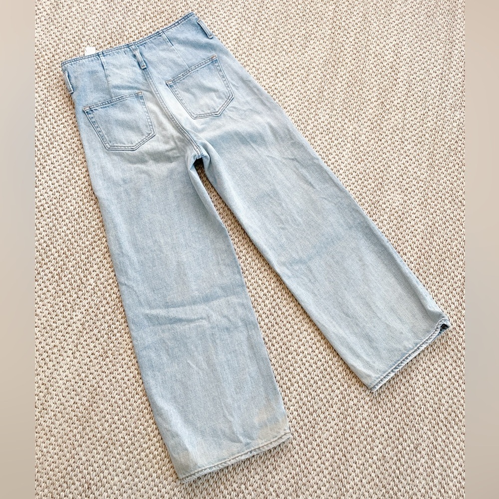 Moussy Vintage Style Straight Leg Jeans – Women’s Size 28 – 100% Cotton - Picture 8 of 10